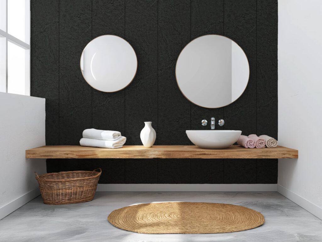 Mineral-Stone-Black-Granite-Bathroom-Sink-situ