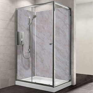 900mm wide Maxi shower Panels Beige Marble