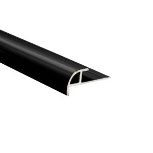 Qdwtr03 B Matt Black 5mm Metal Quadrant Corner Trim