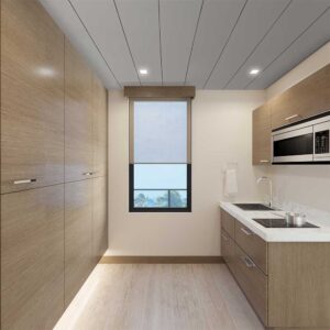Qmb12 Decorceil Metallic Chrome Strip Situ