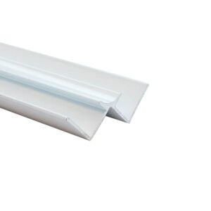 Qmbwtm01 White Metal End Trim 11 5mm