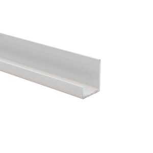 Qmbwtm02 11 5mm Decorwall Metal End Cap White
