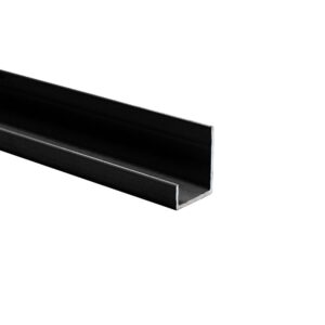 Qmbwtm06 11 5mm Decorwall Metal End Cap Black
