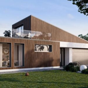 Wood Effect Caramel Oak Quadruple Plank Situ 2 1